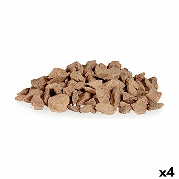 Decorative Stones Ibergarden Soil 3 Kg 16 x 14,5 x 17 cm (4 Units)