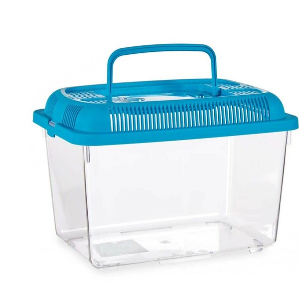 Kalasäiliö Mascow Sininen Muovinen 3 L 17 x 16 x 24 cm Kahvalla Medium (12 osaa)