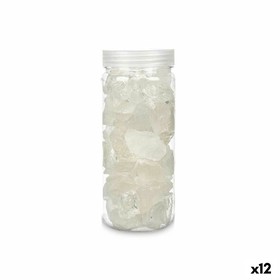 Dekoratyviniai akmenys Gift Decor Balta 600 g Kvarcas (12 vnt.)
