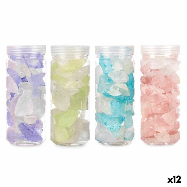 Dekoratyviniai akmenys Gift Decor Mėlyna Žalia Purpurinė Rožinė 600 g (12 vnt.)