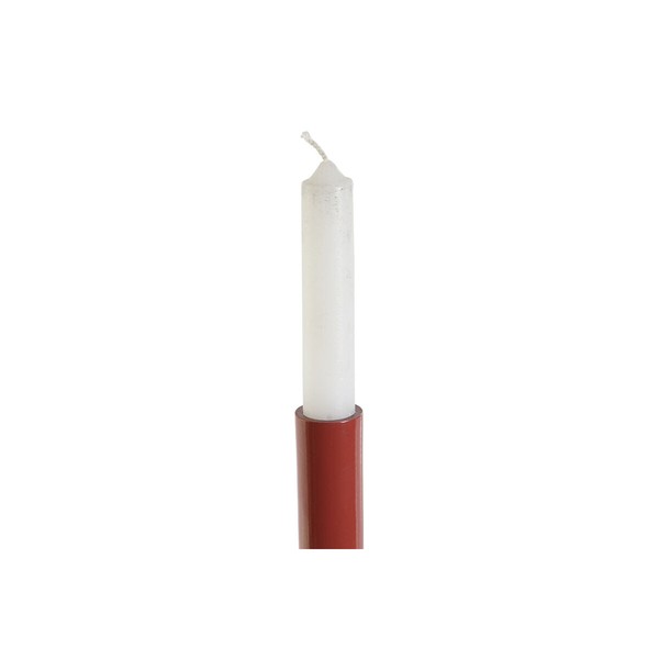 Kynttelikkö Home ESPRIT Sinappi Terrakotta Alumiini 10 x 10 x 41 cm (2 osaa)