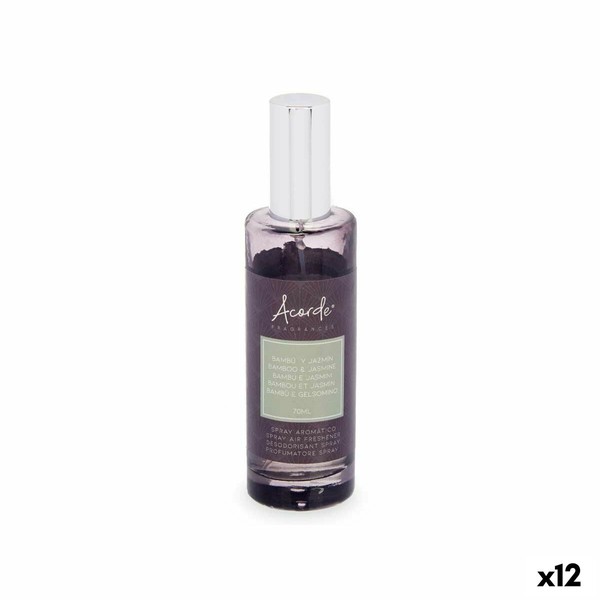 Gaisa Atsvaidzinātāja Aerosols Acorde Bambuss Jasmīns 70 ml (12 gb.)