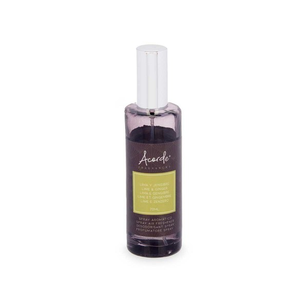 Air Freshener Spray Acorde Lime Ginger 70 ml (12 Units)