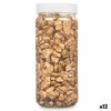 Decorative Stones Gift Decor Golden 10 - 20 mm 700 g 6,2 x 15,3 x 6,2 cm 6,5 x 15,8 x 6,5 cm (12 Units)