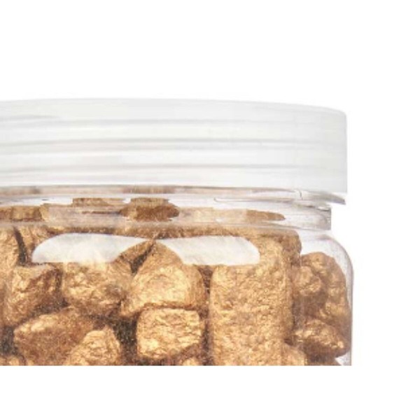 Dekoratyviniai akmenys Gift Decor Auksinis 10 - 20 mm 700 g 6,2 x 15,3 x 6,2 cm 6,5 x 15,8 x 6,5 cm (12 vnt.)