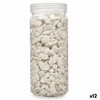 Dekoratyviniai akmenys Gift Decor Balta 10 - 20 mm 700 g 6,2 x 15,3 x 6,2 cm 6,5 x 15,8 x 6,5 cm (12 vnt.)