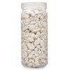 Decorative Stones Gift Decor White 10 - 20 mm 700 g 6,2 x 15,3 x 6,2 cm 6,5 x 15,8 x 6,5 cm (12 Units)