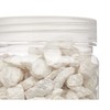 Decorative Stones Gift Decor White 10 - 20 mm 700 g 6,2 x 15,3 x 6,2 cm 6,5 x 15,8 x 6,5 cm (12 Units)
