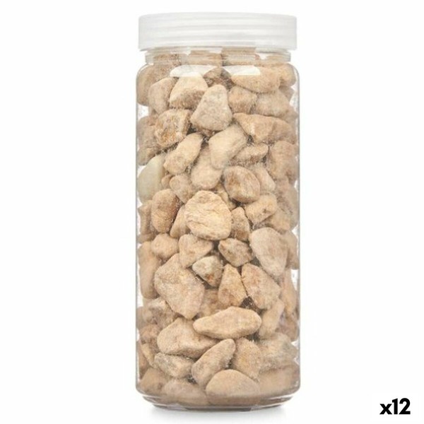 Dekoratīvie akmeņi Gift Decor Balts 10 - 20 mm 700 g 6,2 x 15,3 x 6,2 cm 6,5 x 15,8 x 6,5 cm (12 gb.)