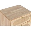 Kumode DKD Home Decor Dabisks Metāls Kaučuka koks 40 x 30 x 63 cm