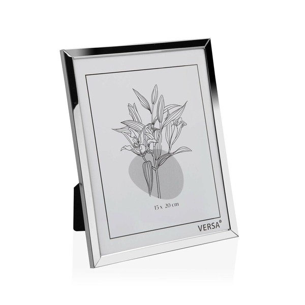 fotorāmis Versa Sudrabains Metāls Minimālists 1 x 20,5 x 15,5 cm