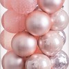 Joulupallot Pinkki Muovinen 6 x 6 x 6 cm (40 osaa)