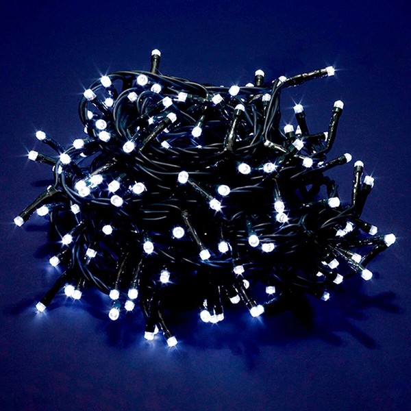LED-valokranssi 6 W Valkoinen 37,5 m 20 x 18 x 15 cm