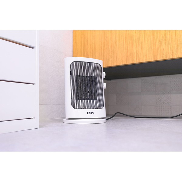 Vertikalus šildytuvas EDM 07186 Pilka 1000 - 1500 W Judėjimo kampas