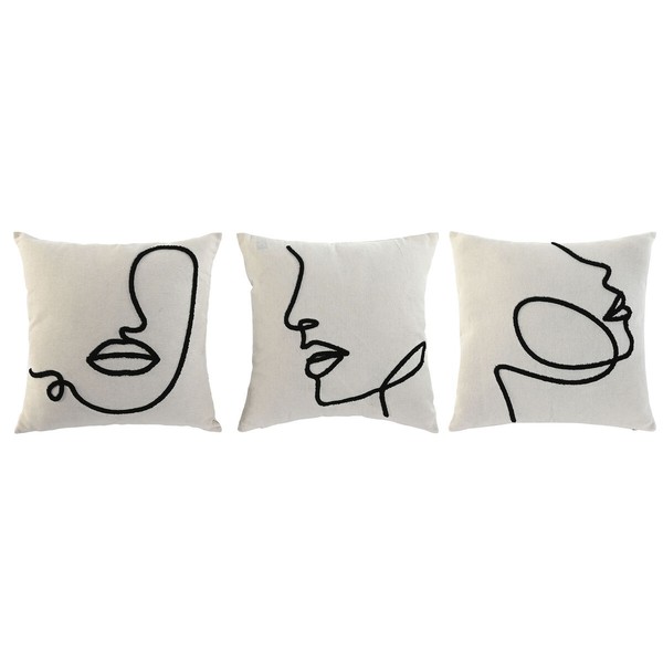 spilvens Home ESPRIT Dabisks 45 x 15 x 45 cm (3 gb.)