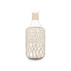 Decorative bottle Gift Decor White Transparent 20 x 48 x 20 cm 19 x 48 cm Decorative (2 Units)