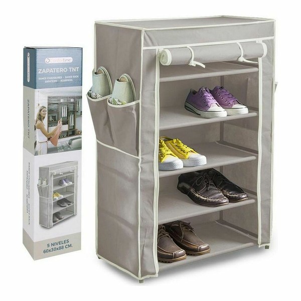 Shoe Rack Confortime TNT (Non Woven) 60 x 30 x 88 cm (5 Units)