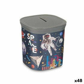 Kопилка Pincello Пластик Астронавт 9 x 10,2 x 9 cm Разноцветный (48 штук)