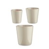 Katlu komplekts Ibergarden Pelēks Māls Cónica Ø 14 cm Ø 22 cm Ø 17 cm 22,5 x 21 x 22,5 cm 3 Daudzums