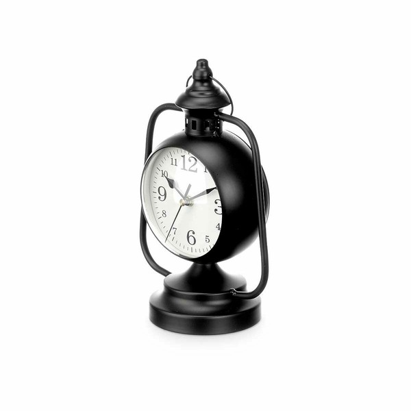Table clock Gift Decor Black Lamp 4 Units