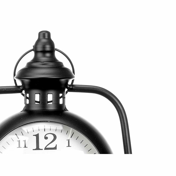 Table clock Gift Decor Black Lamp 4 Units