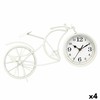 Stalinis laikrodis Gift Decor Balta Dviratis (4 vnt.)