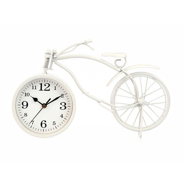 Stalinis laikrodis Gift Decor Balta Dviratis (4 vnt.)