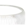 Candleholder Gift Decor Transparent Crystal 9 x 9,5 x 9 cm Stripes (12 Units)
