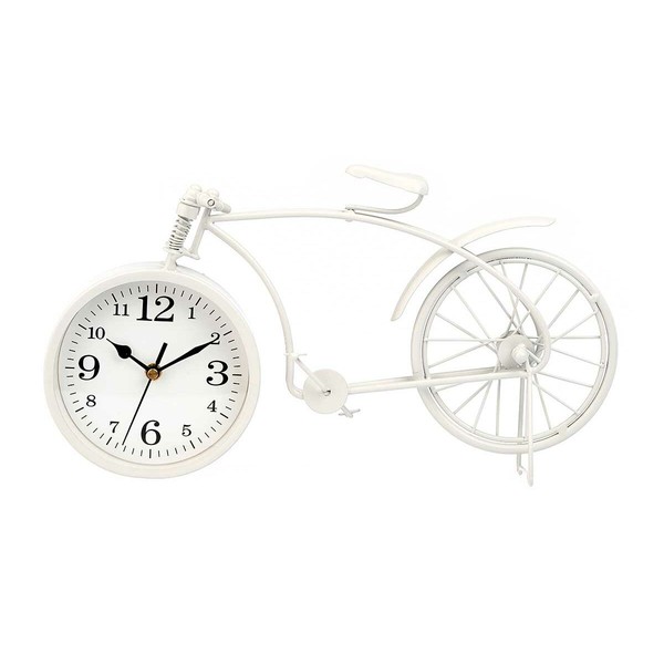Stalinis laikrodis Gift Decor Balta Dviratis (4 vnt.)