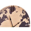 Настольные часы Gift Decor Melns Koks Pasaules Karte (6 gb.)