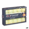 LED žibintų vainikas Gift Decor Žalia 2,3 m 31 x 20 x 6,5 cm Kamuolys (12 vnt.)
