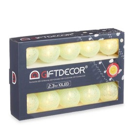 LED žibintų vainikas Gift Decor Žalia 2,3 m 31 x 20 x 6,5 cm Kamuolys (12 vnt.)