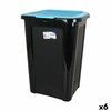 Roskakori Tontarelli Coverline Sininen 44 L Musta 38,5 x 34,5 x 54,5 cm (6 osaa)