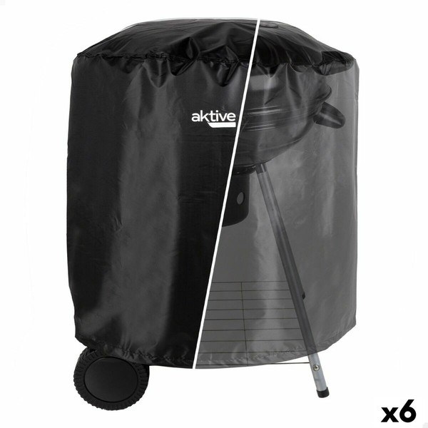 Apsauginis kepsninės užvalkalas Aktive Juoda 6 vnt. 69,5 x 67 x 69,5 cm