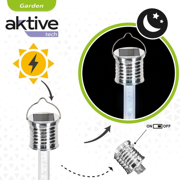 Solārā lampa Aktive 3 x 17,5 x 3 cm (24 gb.)
