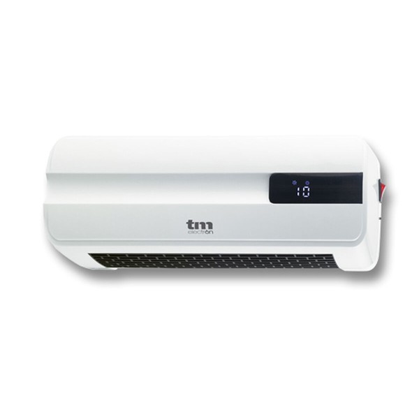 Lämmitin TM Electron 2000 W Valkoinen/Musta Elektroninen Seinä