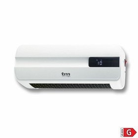 Lämmitin TM Electron 2000 W Valkoinen/Musta Elektroninen Seinä