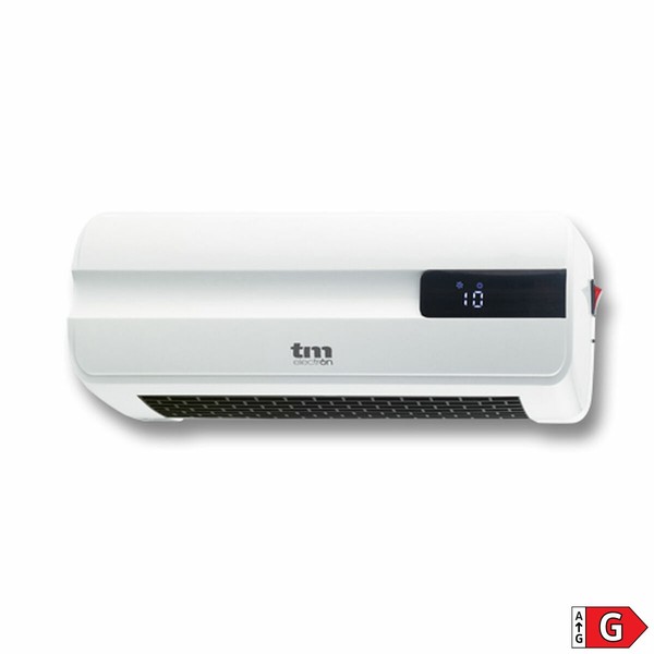Lämmitin TM Electron 2000 W Valkoinen/Musta Elektroninen Seinä
