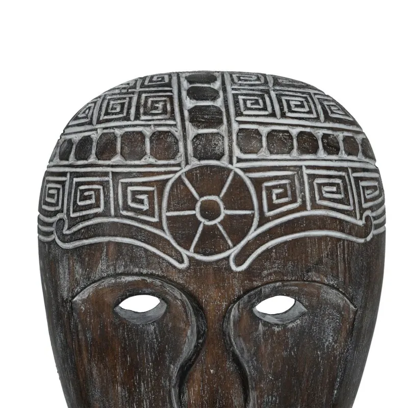 Dekoratīvās figūriņas Brūns Maska 24 x 12 x 46 cm