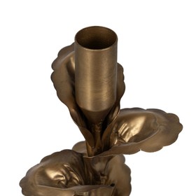 Svečturis Bronza Dzelzs 11,5 x 11,5 x 40 cm