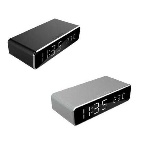 Modinātājpulkstenis GEMBIRD DAC-WPC-01 Melns Jā