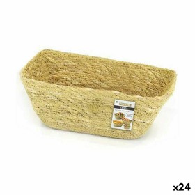 Multi-purpose basket Privilege Seagrass Rectangular 18 x 13 x 8 cm 18 x 11 x 8 cm (24 Units)