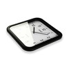 Sieninis laikrodis Versa Juoda Plastmasinis Kvarcas 3,5 x 28,5 x 29,5 cm