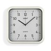 Wall Clock Versa White Plastic Quartz 3,5 x 28,5 x 29,5 cm