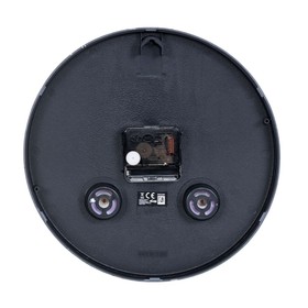 Настенное часы Esperanza EHC016K Чёрный Cтекло Пластик 25 cm