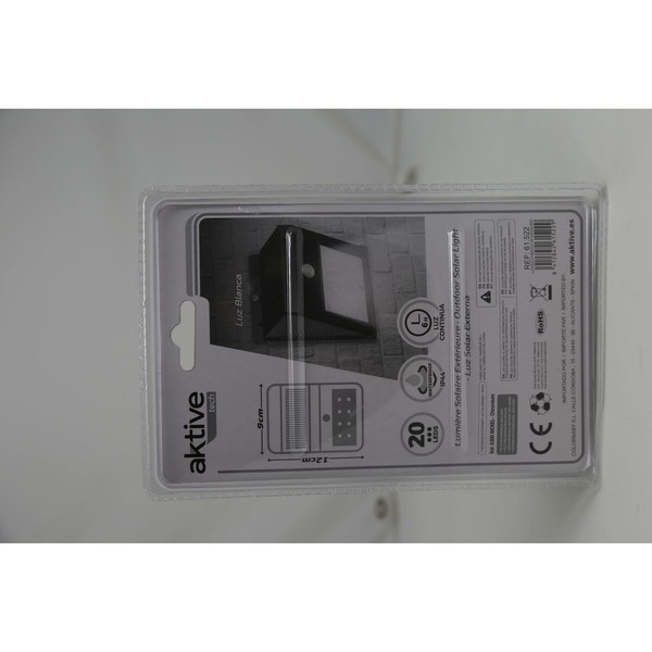 LED-valaisin liiketunnistimella Aktive Muovinen 9 x 12 x 5 cm (6 osaa)