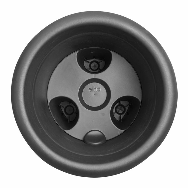Stiklainis Elho Juoda Ø 33 cm Plastmasinis Apskritas