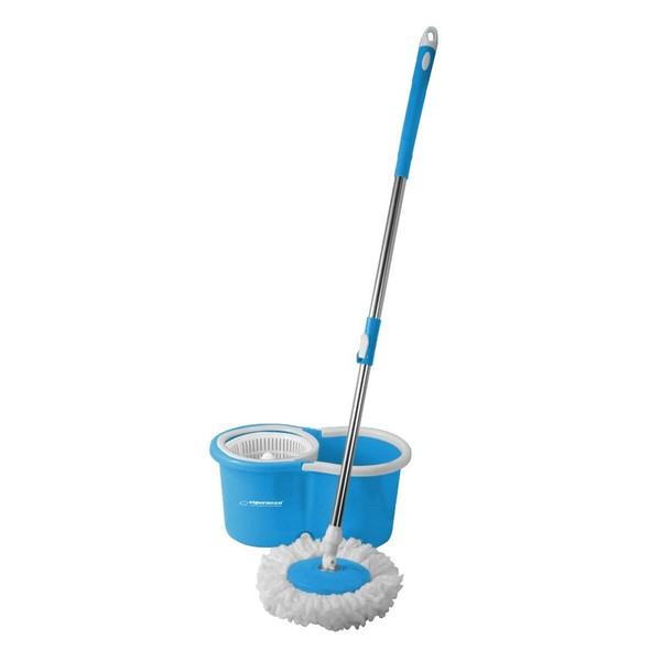 Mop with Bucket Esperanza EHS005 Синий Белый Микрофибра
