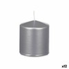 Svece Acorde Sudrabains 9 x 10 x 9 cm (12 gb.)