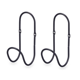 Hangers Gift Decor Musta Metalli Setti 2 Kappaletta (6 osaa)